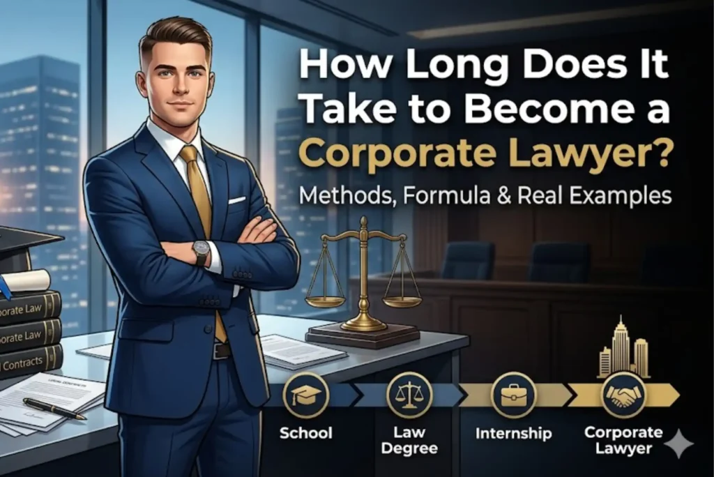 How long does it take to become a corporate lawyer Methods, Formula & Examples
