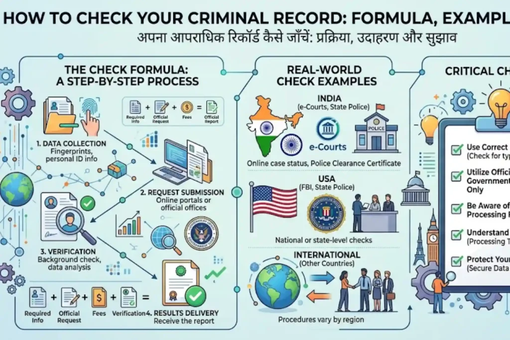 How to check your criminal record Formula, Examples & Tips