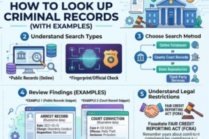 How to look up criminal records Complete Guide with Examples