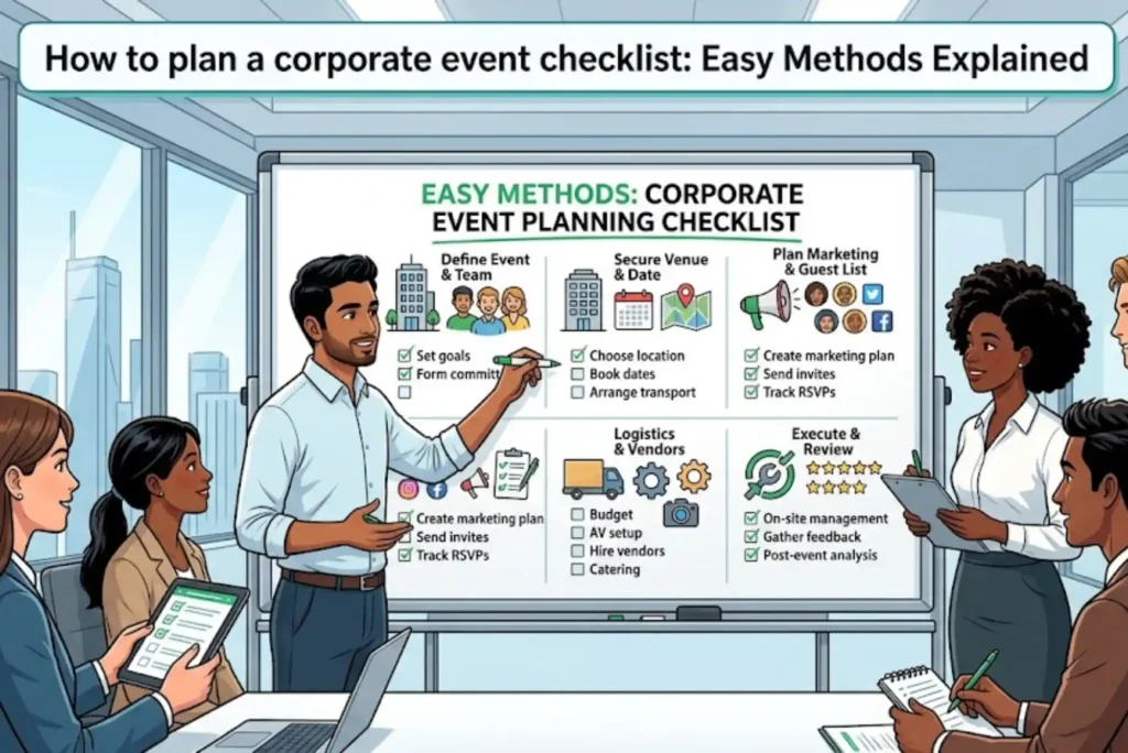 How to plan a corporate event checklist Easy Methods Explained