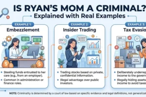 Is ryan's mom a criminal Explained with Real Examples