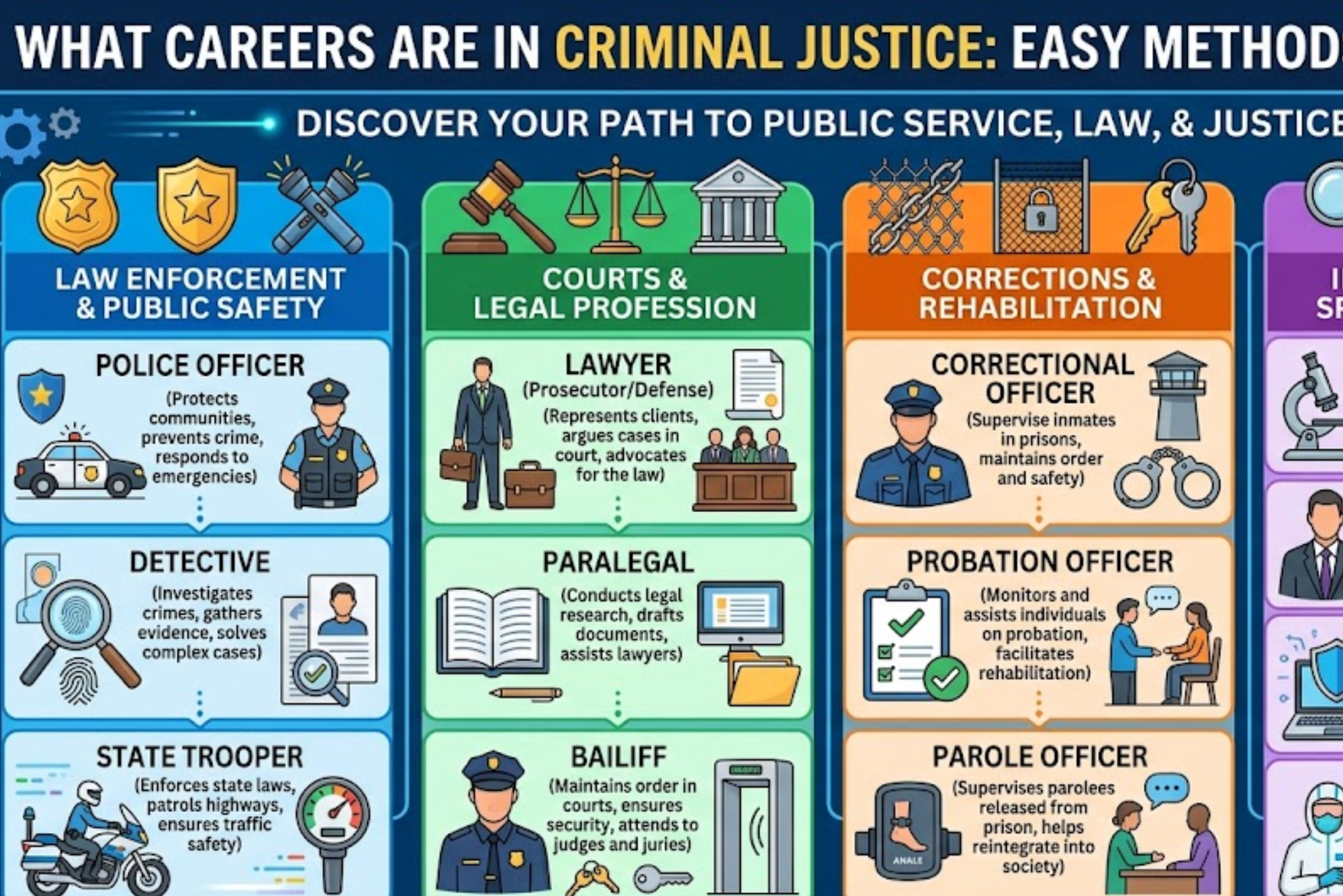 What careers are in criminal justice Easy Methods Explained
