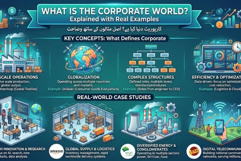 What is corporate world Explained with Real Examples