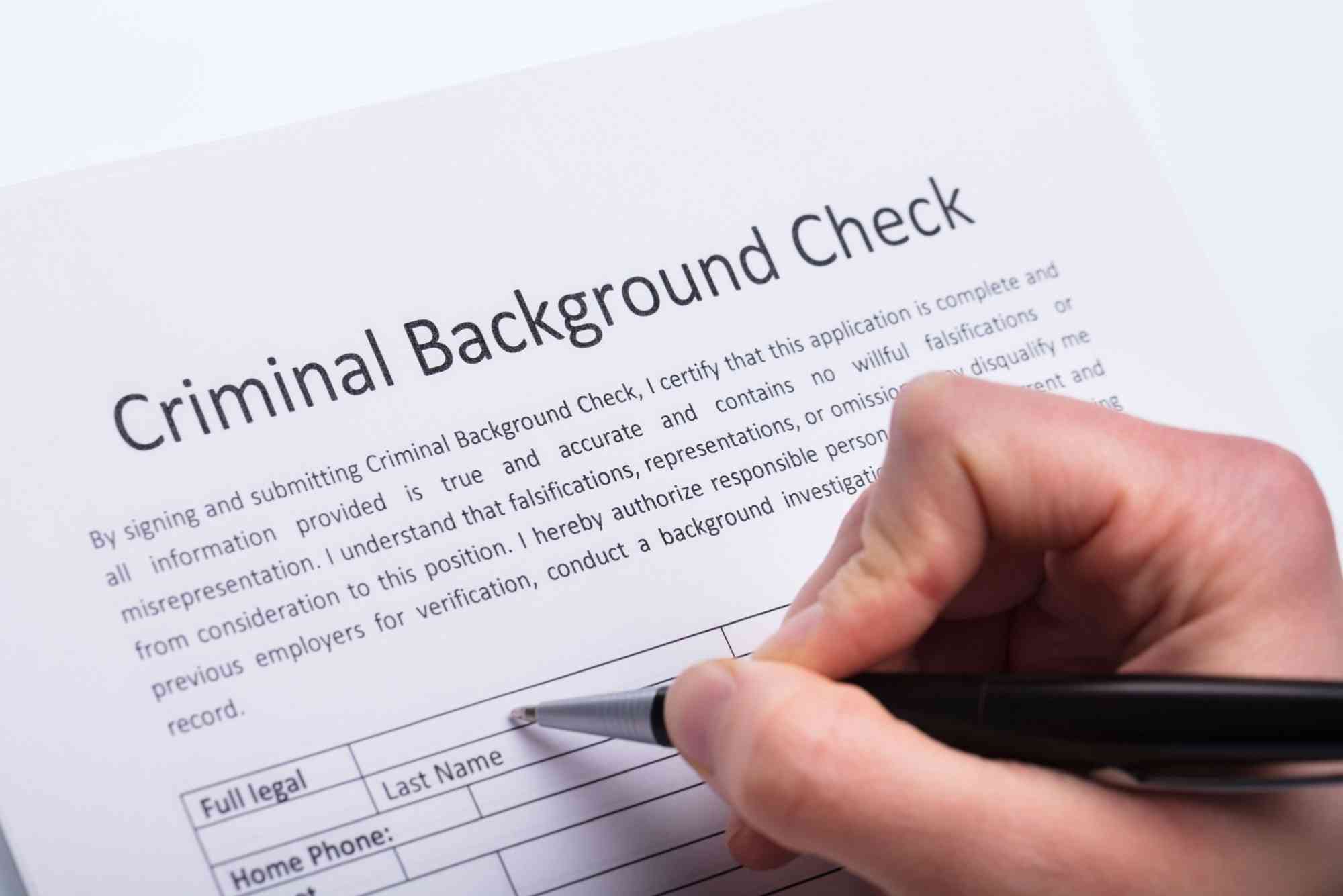 How can i Get a Criminal Background check Formula, Examples & Tips